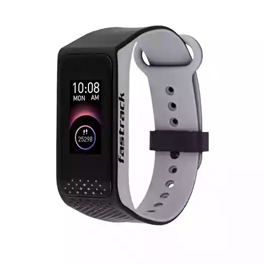 Fastrack Reflex 3.0 Unisex Activity Tracker - Full Touch, Color Display, Heart Rate Monitor, Dual- Tone Silicone Strap 